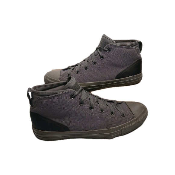 Converse All Star Syde Street High Top Sneaker 155491C Grey/Black Mens 11 #1557 - Picture 7 of 11